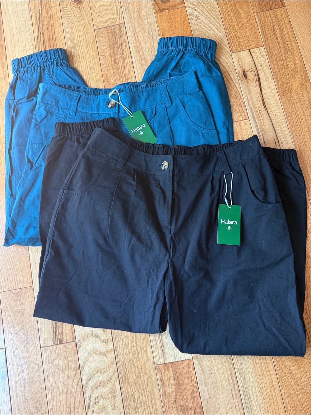 Pair of Halara joggers